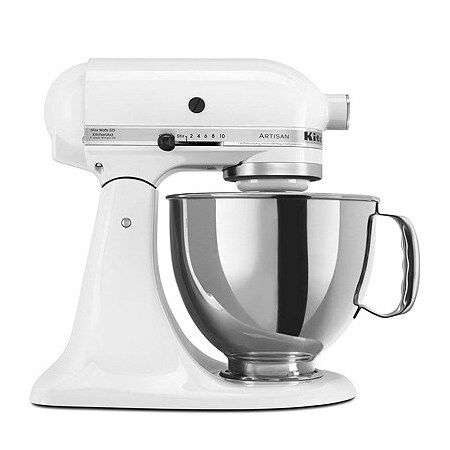 Kitchenaid 5QT WHT Arti Standmixer KSM150PSWH